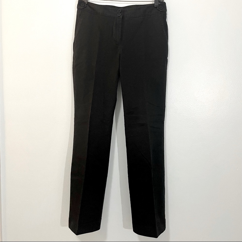 Talbots Heritage Black Straight Leg Pants